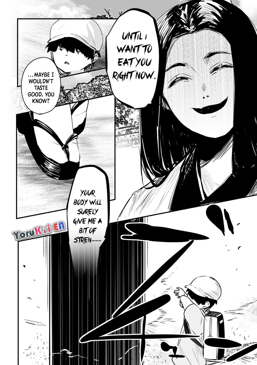 Kaii-san and I Chapter 35 page 5 - Chapter 35: Strange Person at the Picnic Spot