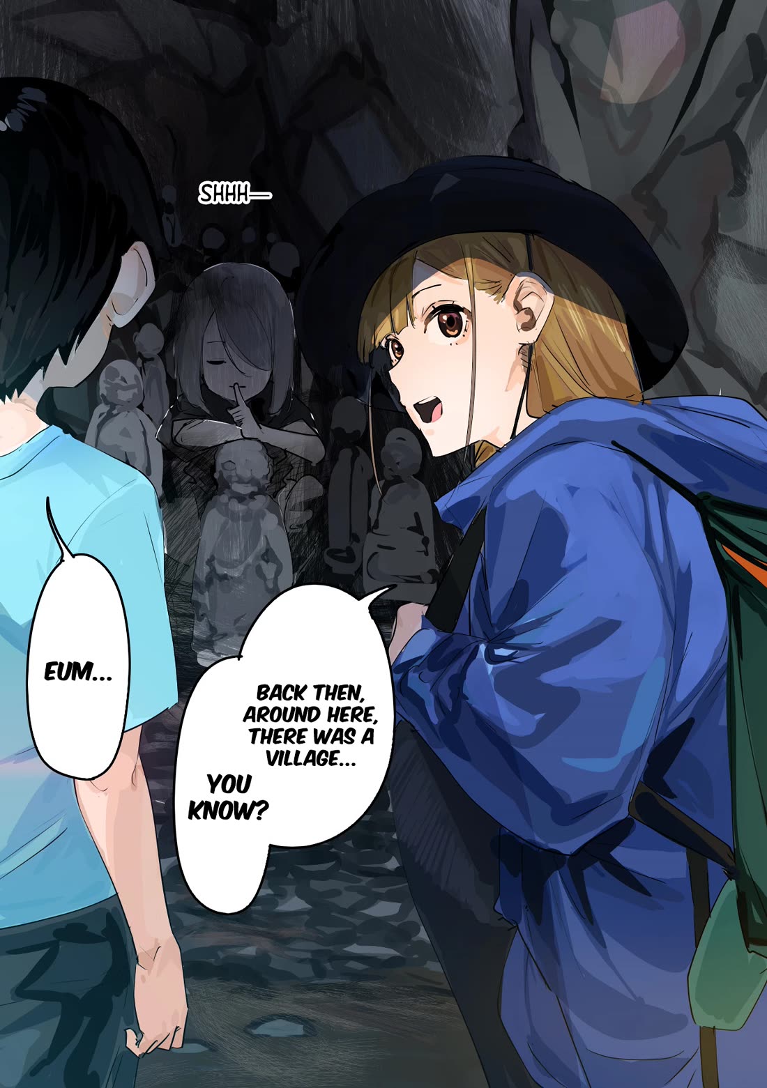Kaii-san and I Chapter 38 page 2 - Chapter 38: The Forgotten Village