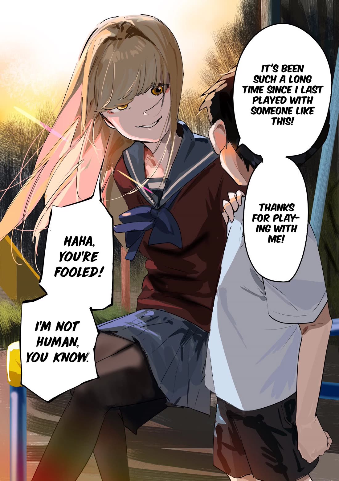 Kaii-san and I Chapter 39 page 2 - Chapter 39: Don't Lie