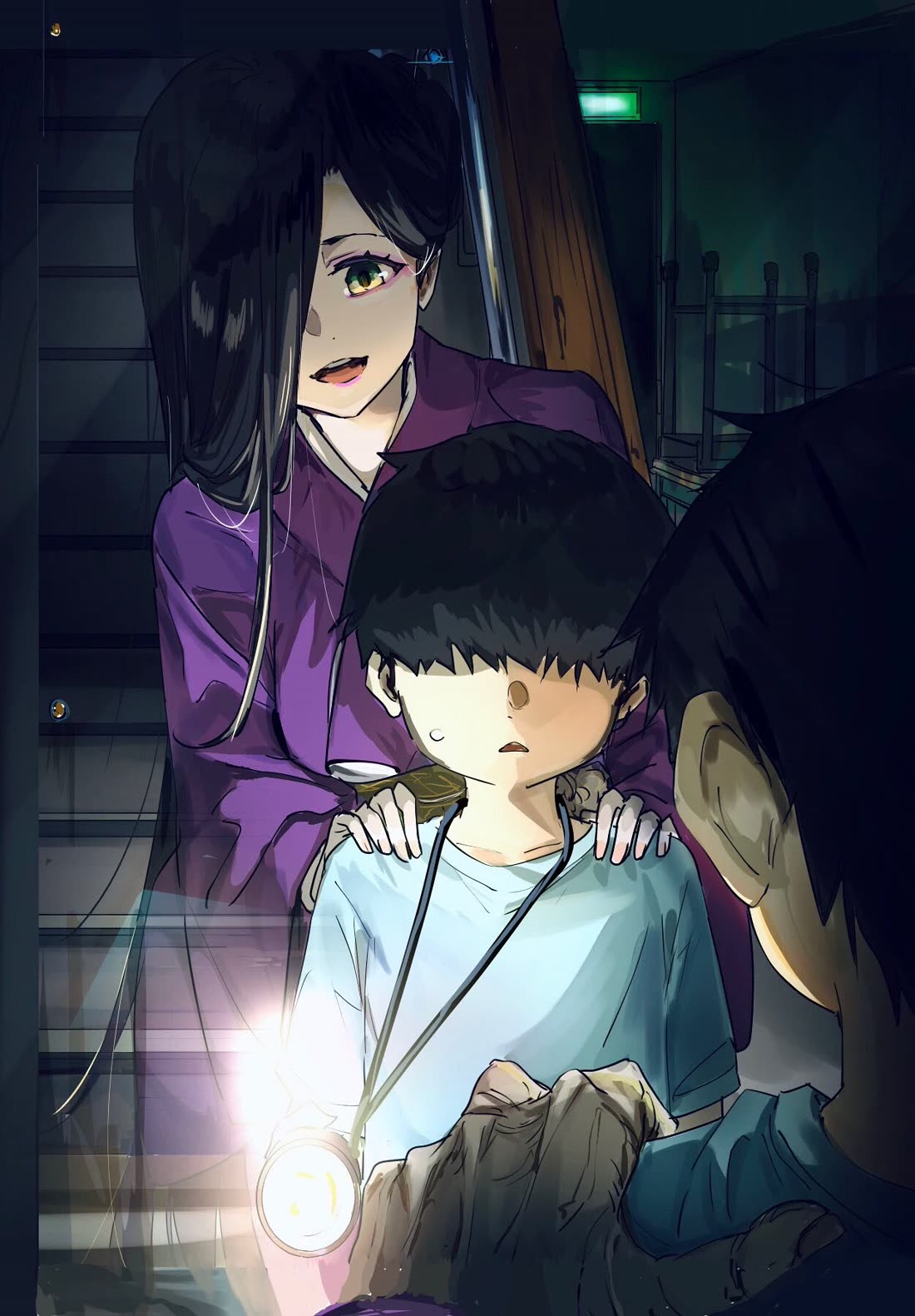 Kaii-san and I Chapter 4 page 1 - Chapter 4: Purple Hag- Nee-san??