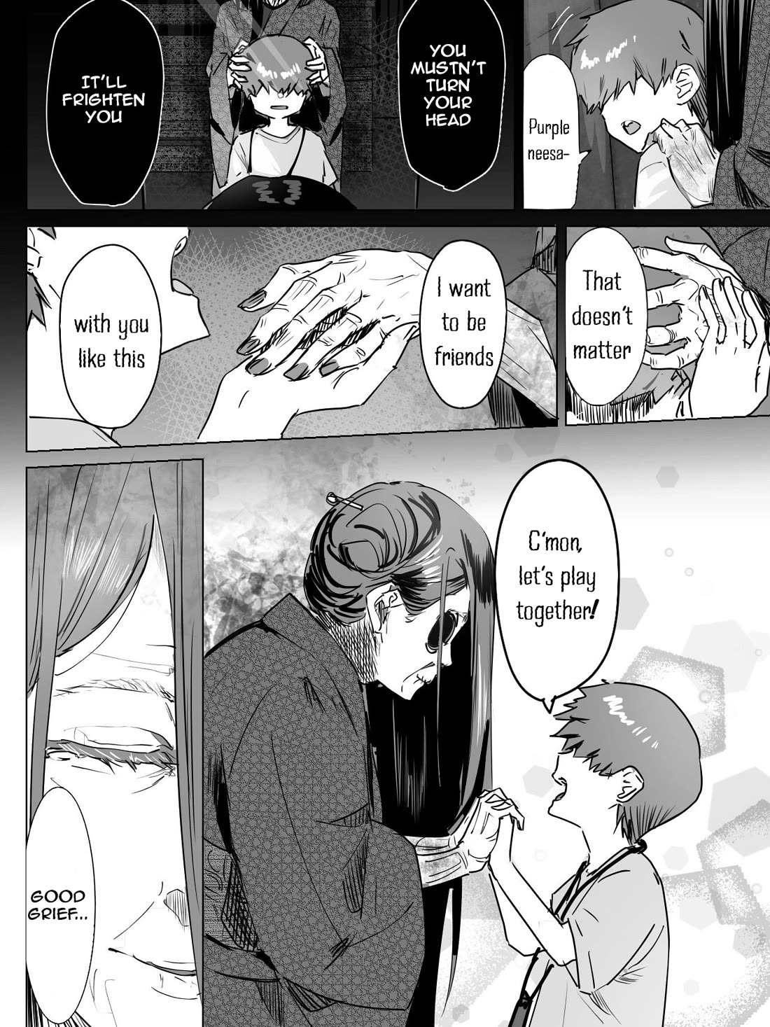 Kaii-san and I Chapter 4 page 2 - Chapter 4: Purple Hag- Nee-san??