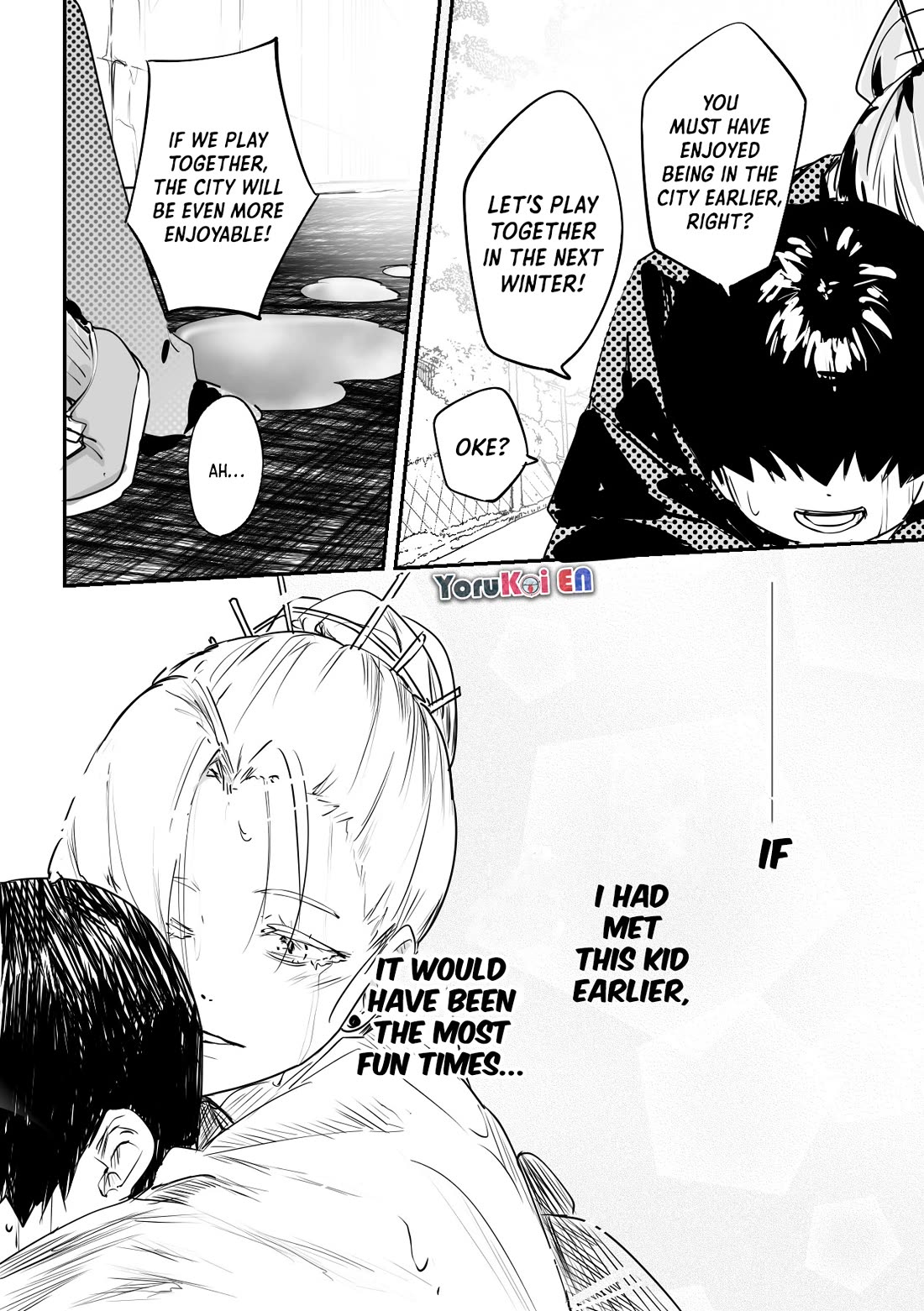 Kaii-san and I Chapter 40 page 5 - Chapter 40: Yuki-onna Who Couldn't Return to the Mountain