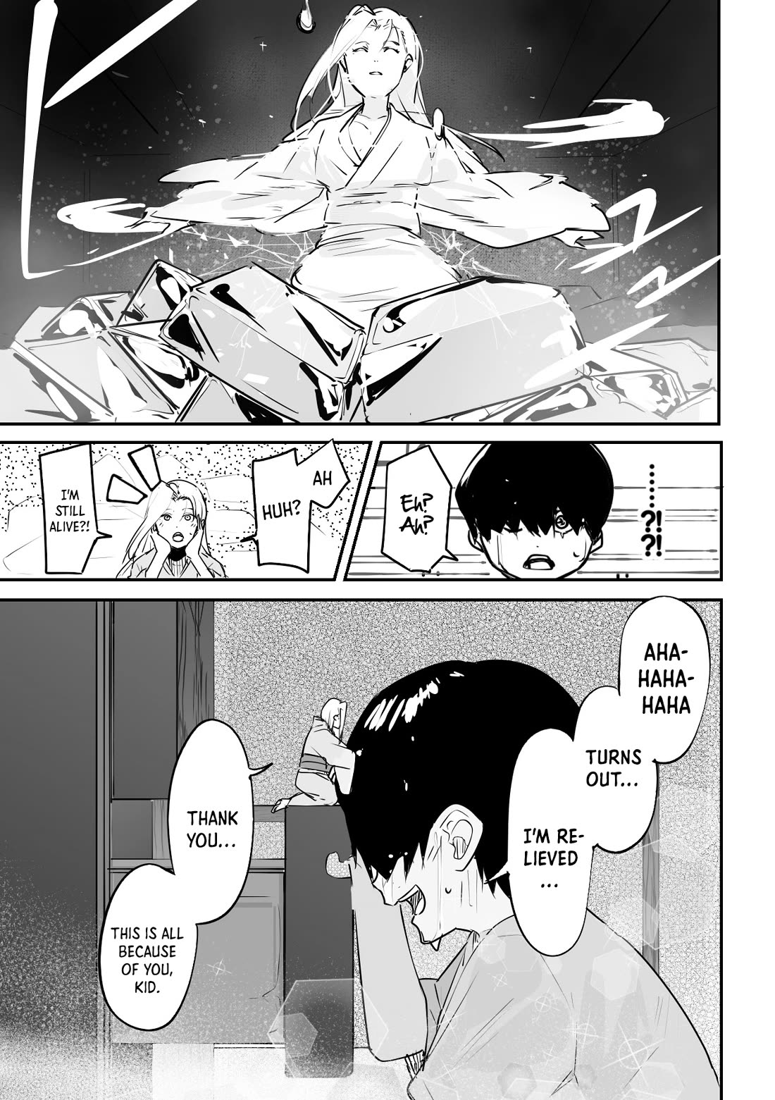 Kaii-san and I Chapter 40 page 8 - Chapter 40: Yuki-onna Who Couldn't Return to the Mountain