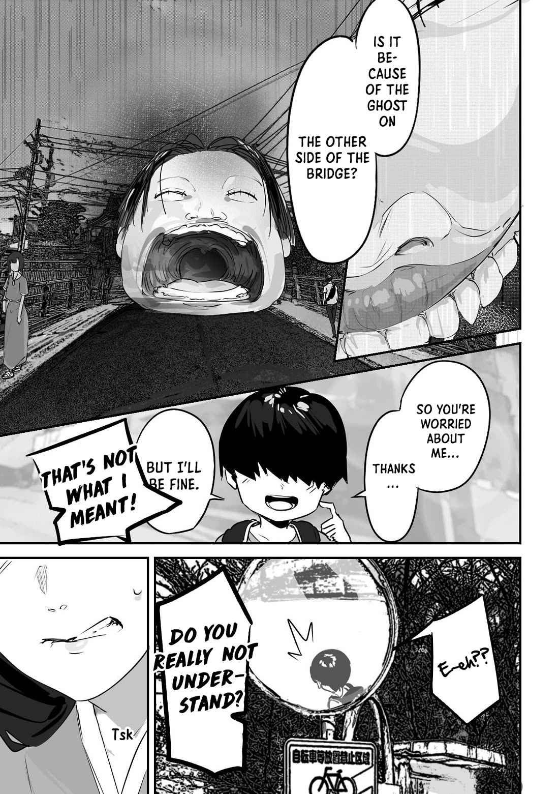 Kaii-san and I Chapter 41 page 4 - Chapter 41: Reasons For Not Allowing Crossings