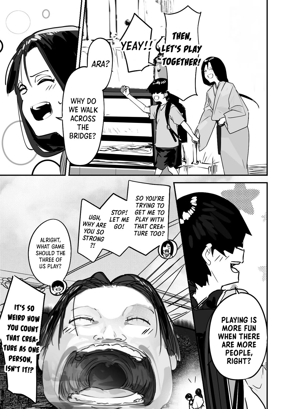 Kaii-san and I Chapter 41 page 6 - Chapter 41: Reasons For Not Allowing Crossings