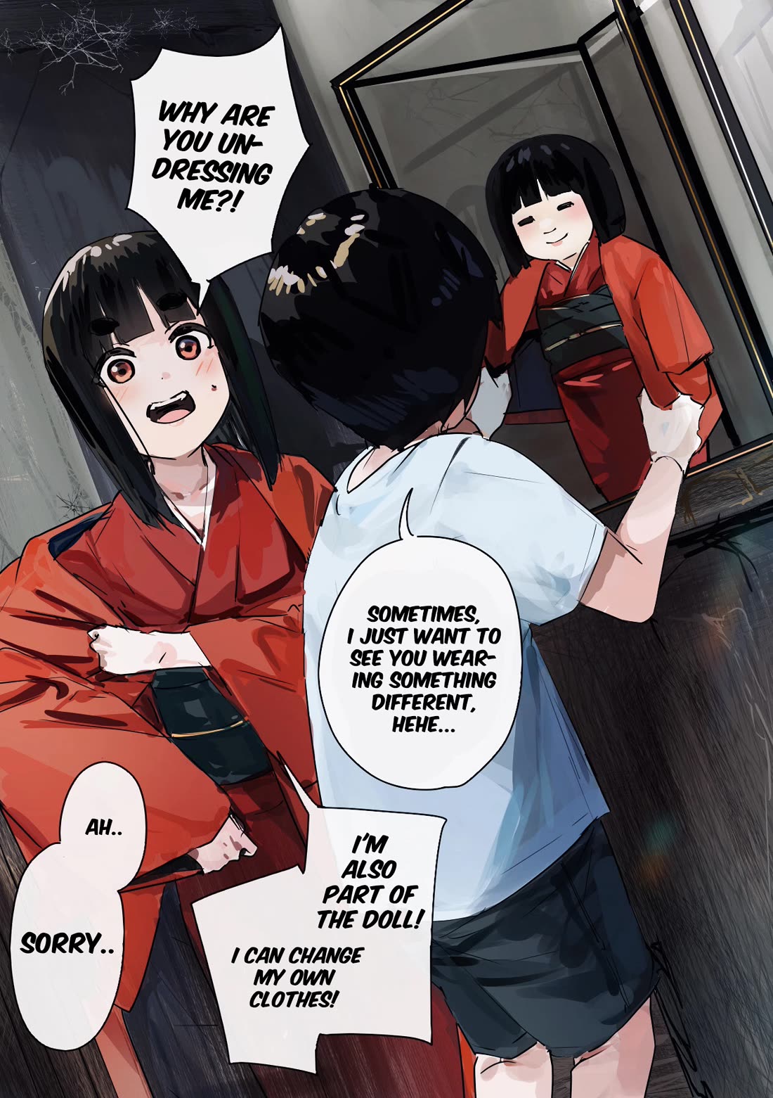 Kaii-san and I Chapter 43 page 2 - Chapter 43: Ichimatsu Doll and Uniform