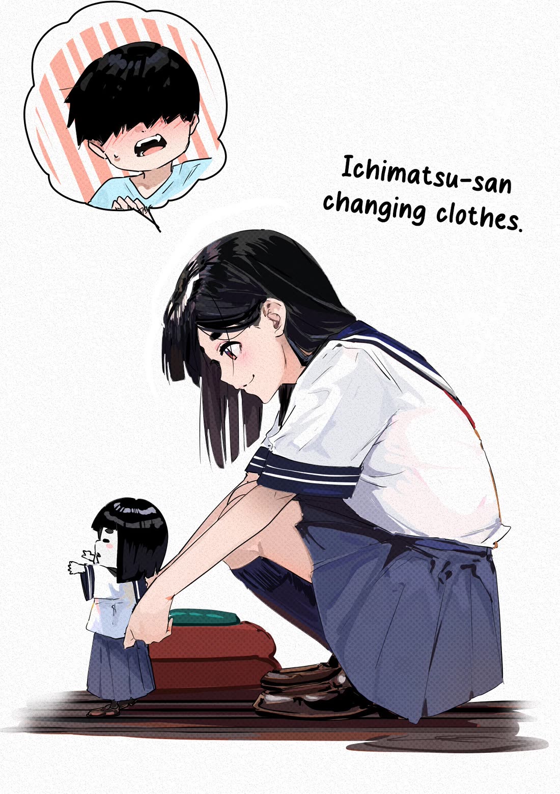 Kaii-san and I Chapter 43 page 5 - Chapter 43: Ichimatsu Doll and Uniform