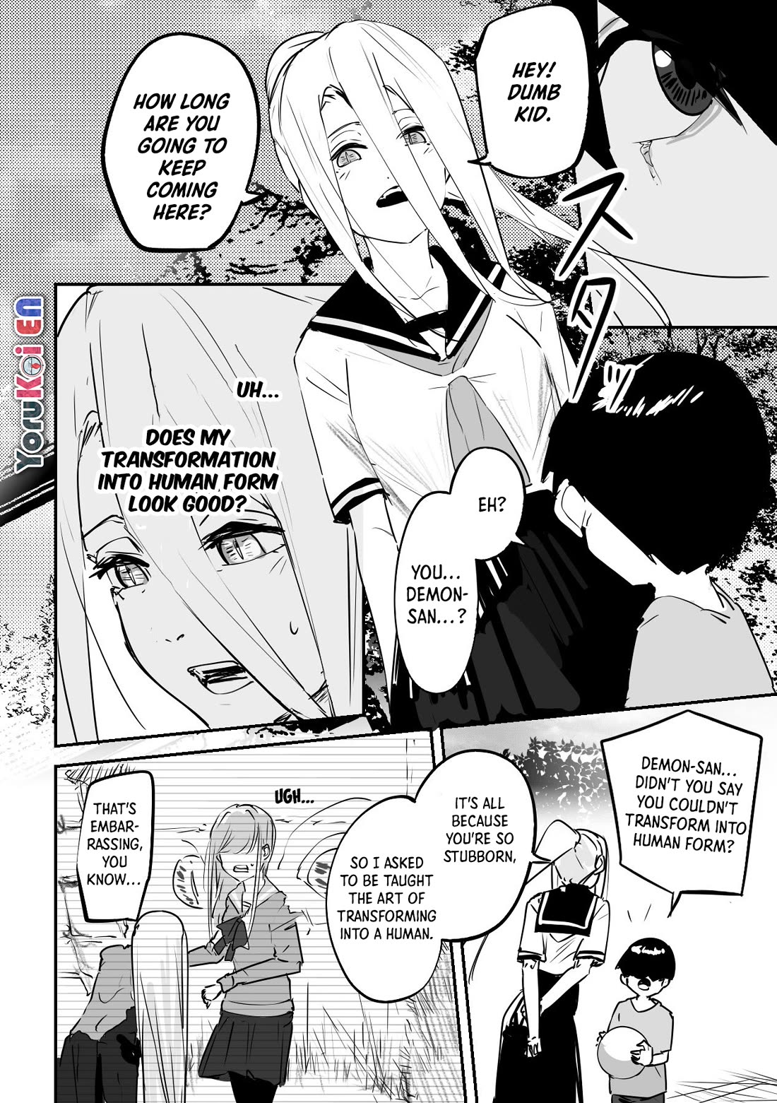 Kaii-san and I Chapter 44 page 7 - Chapter 44: Oni Who Wants To Look Beautiful