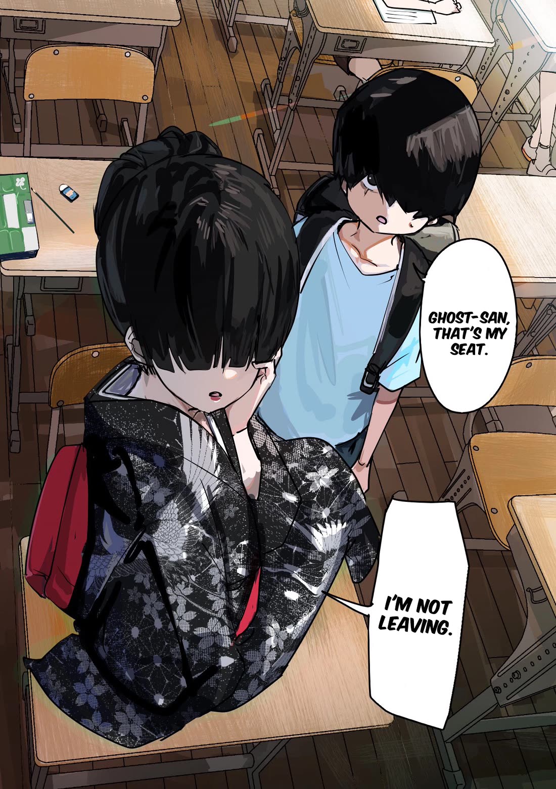 Kaii-san and I Chapter 46 page 2 - Chapter 46: Reasons Not to Leave
