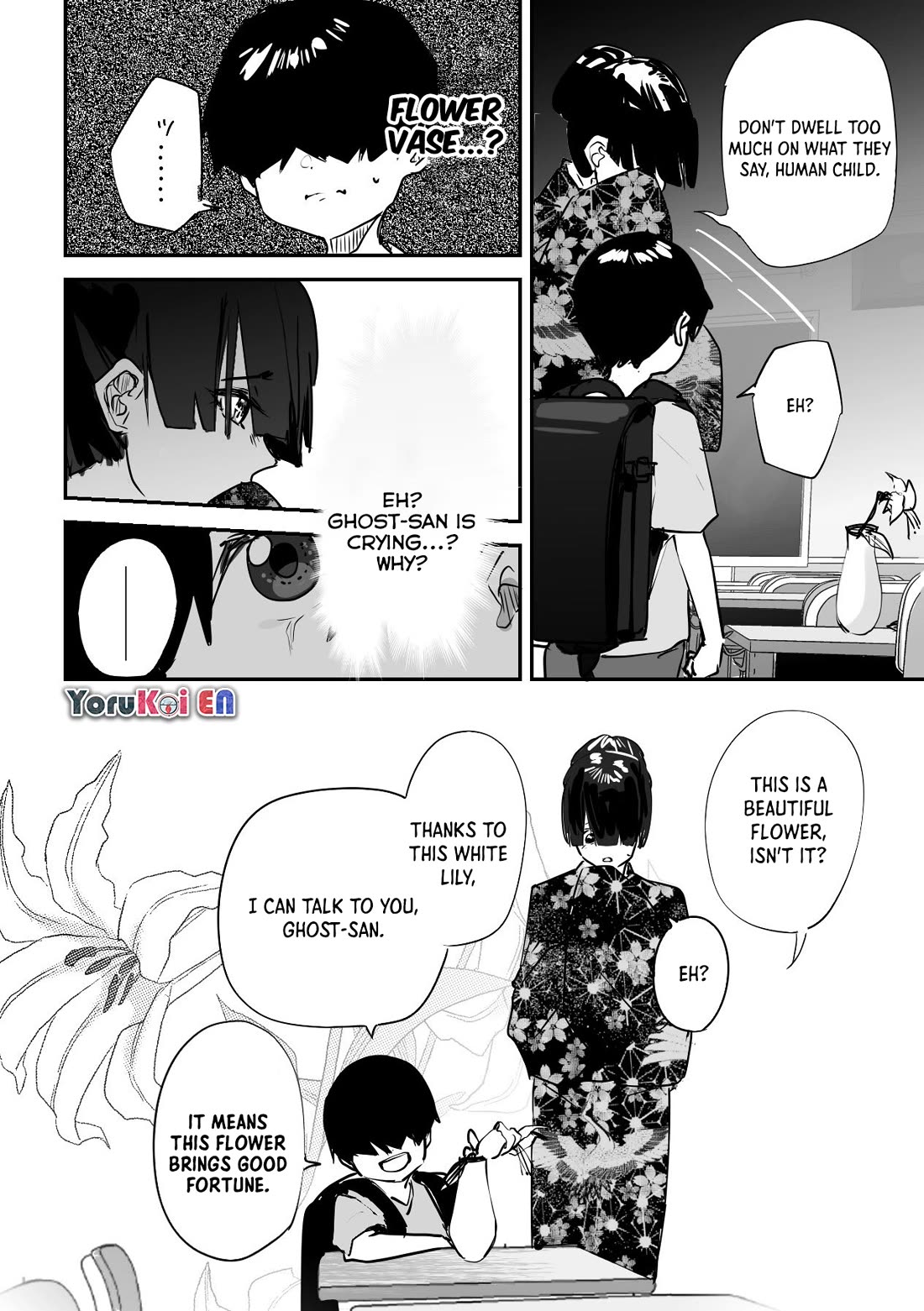 Kaii-san and I Chapter 46 page 5 - Chapter 46: Reasons Not to Leave