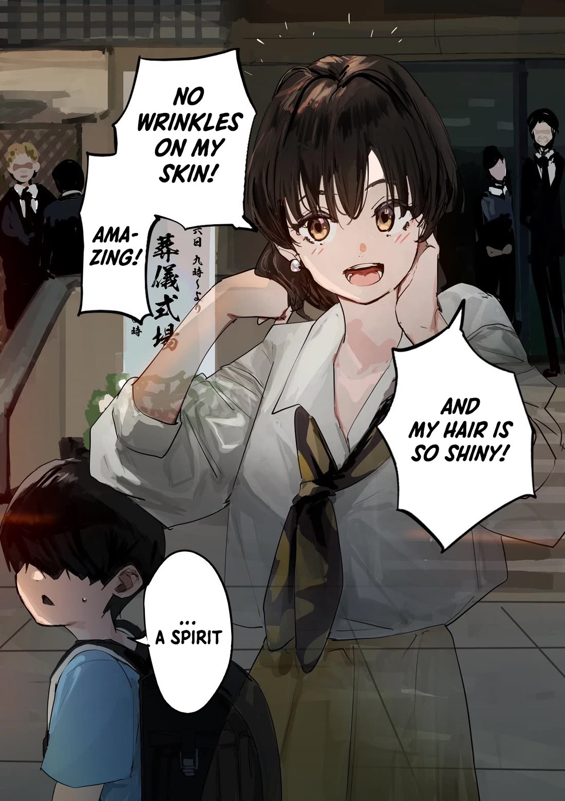 Kaii-san and I Chapter 47 page 1 - Chapter 47: I Met Grandma in a Dream!