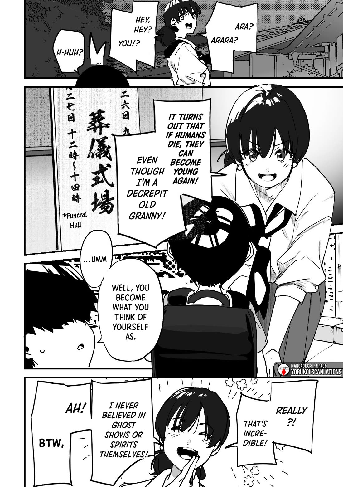 Kaii-san and I Chapter 47 page 2 - Chapter 47: I Met Grandma in a Dream!