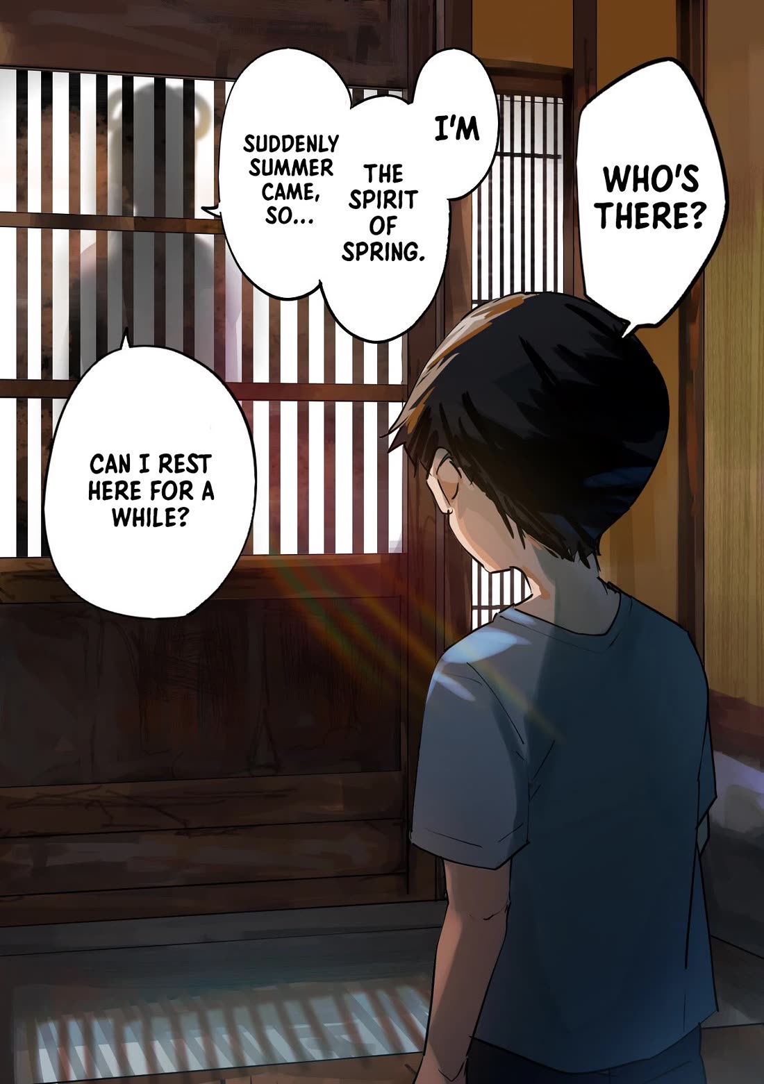 Kaii-san and I Chapter 48 page 1 - Chapter 48: Spring Has Come to Home