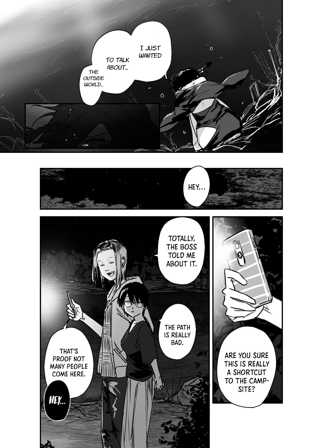 Kaii-san and I Chapter 50 page 3 - Chapter 50: I Can Only Live Here