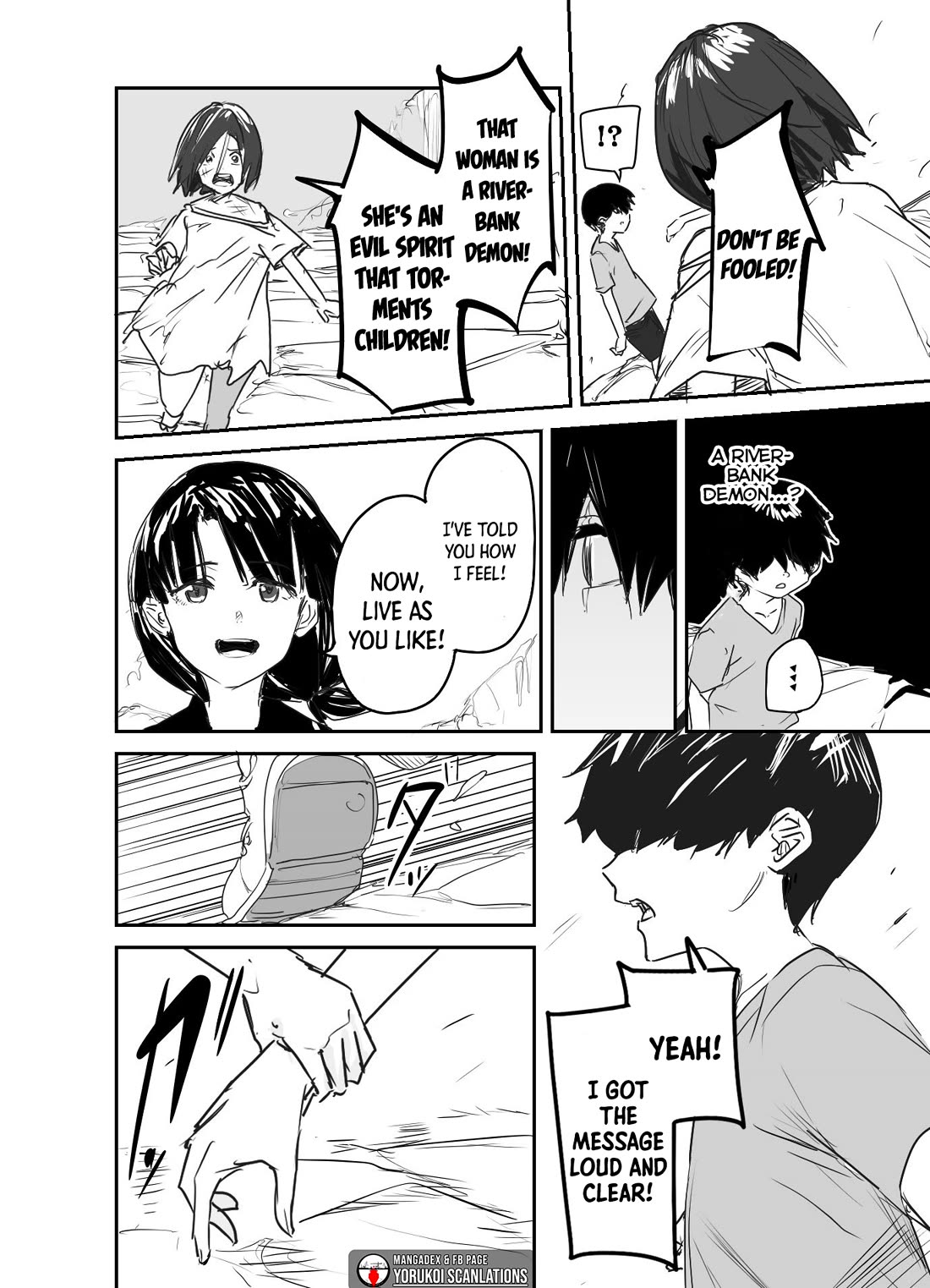 Kaii-san and I Chapter 51 page 4 - Chapter 51: Today, I Went to Hell