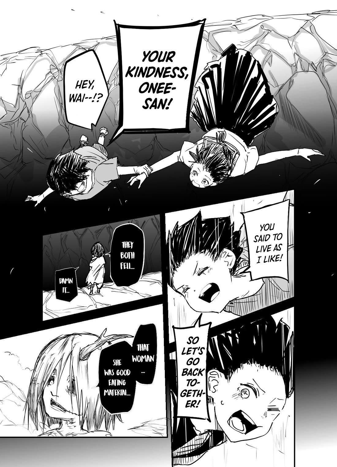 Kaii-san and I Chapter 51 page 5 - Chapter 51: Today, I Went to Hell
