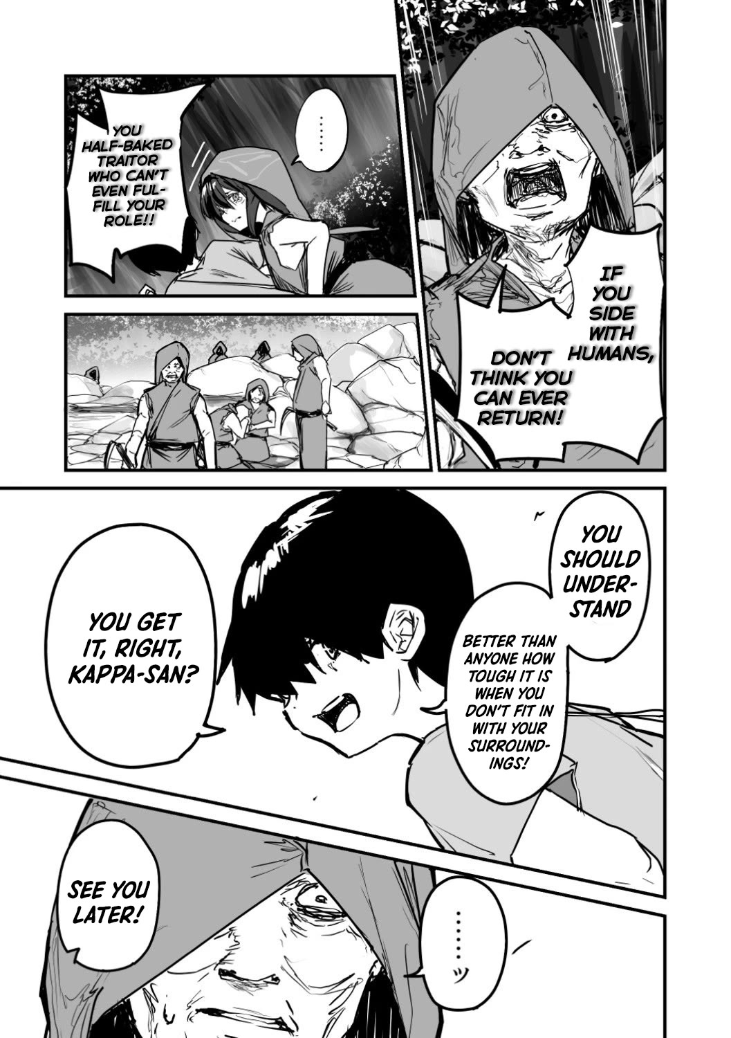 Kaii-san and I Chapter 52 page 7 - Chapter 52: The Kappa’s Betrayal