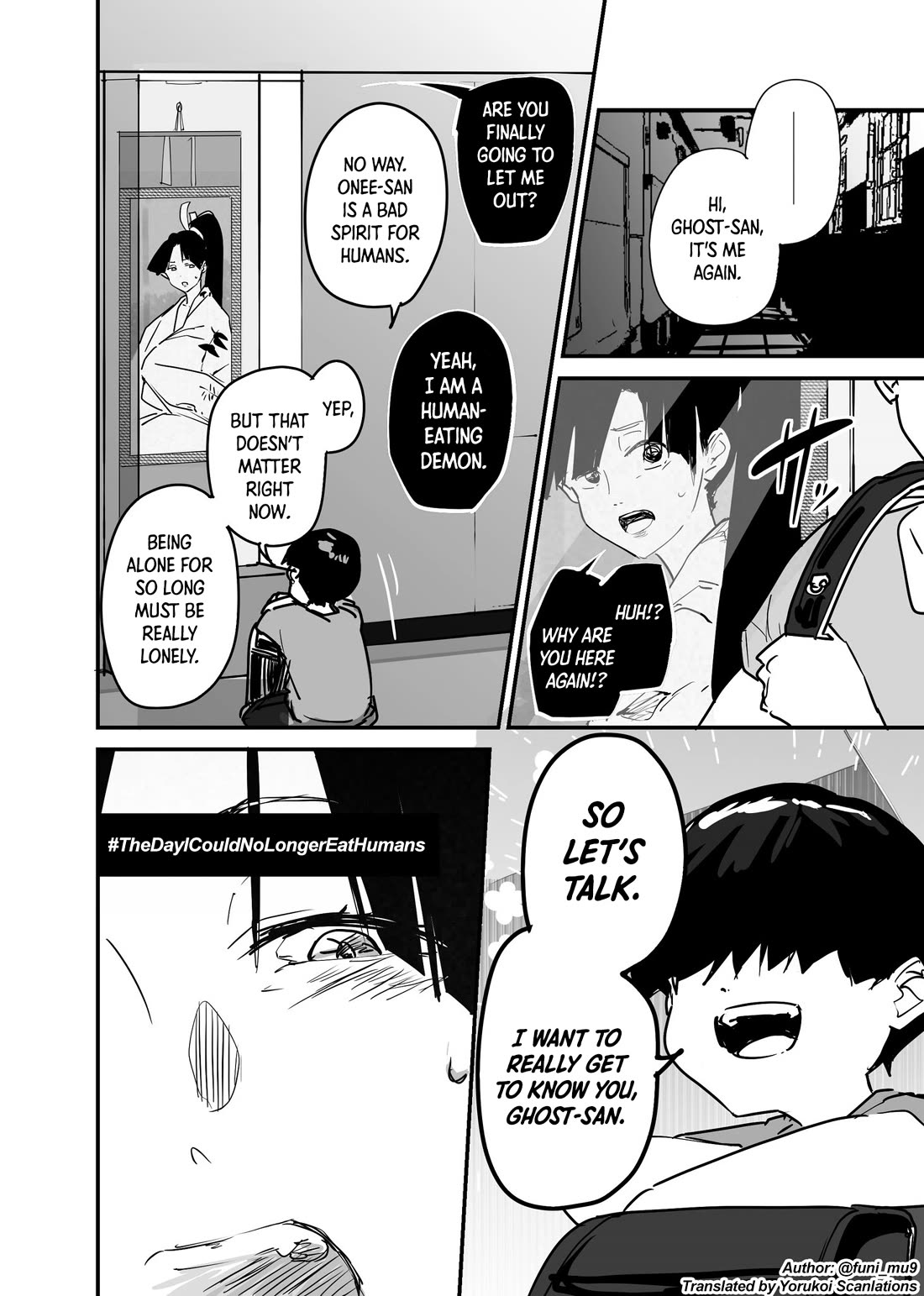 Kaii-san and I Chapter 53 page 5 - Chapter 53: The Day I Could No Longer Eat Humans