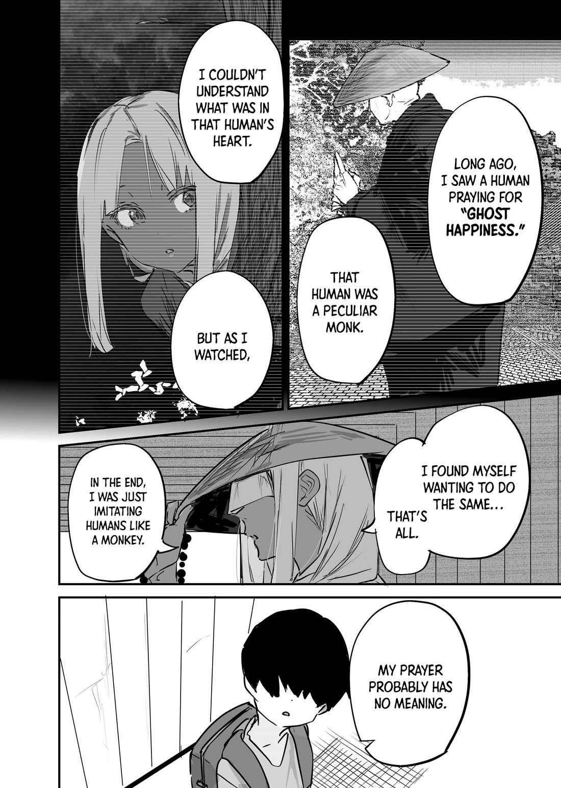 Kaii-san and I Chapter 56 page 2 - Chapter 56: My Prayer Has No Meaning