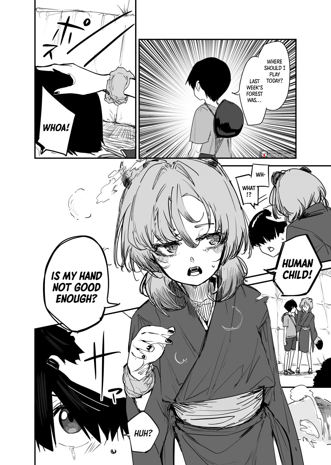 Kaii-san and I Chapter 57 page 4 - Chapter 57: I Want A Human's Hand