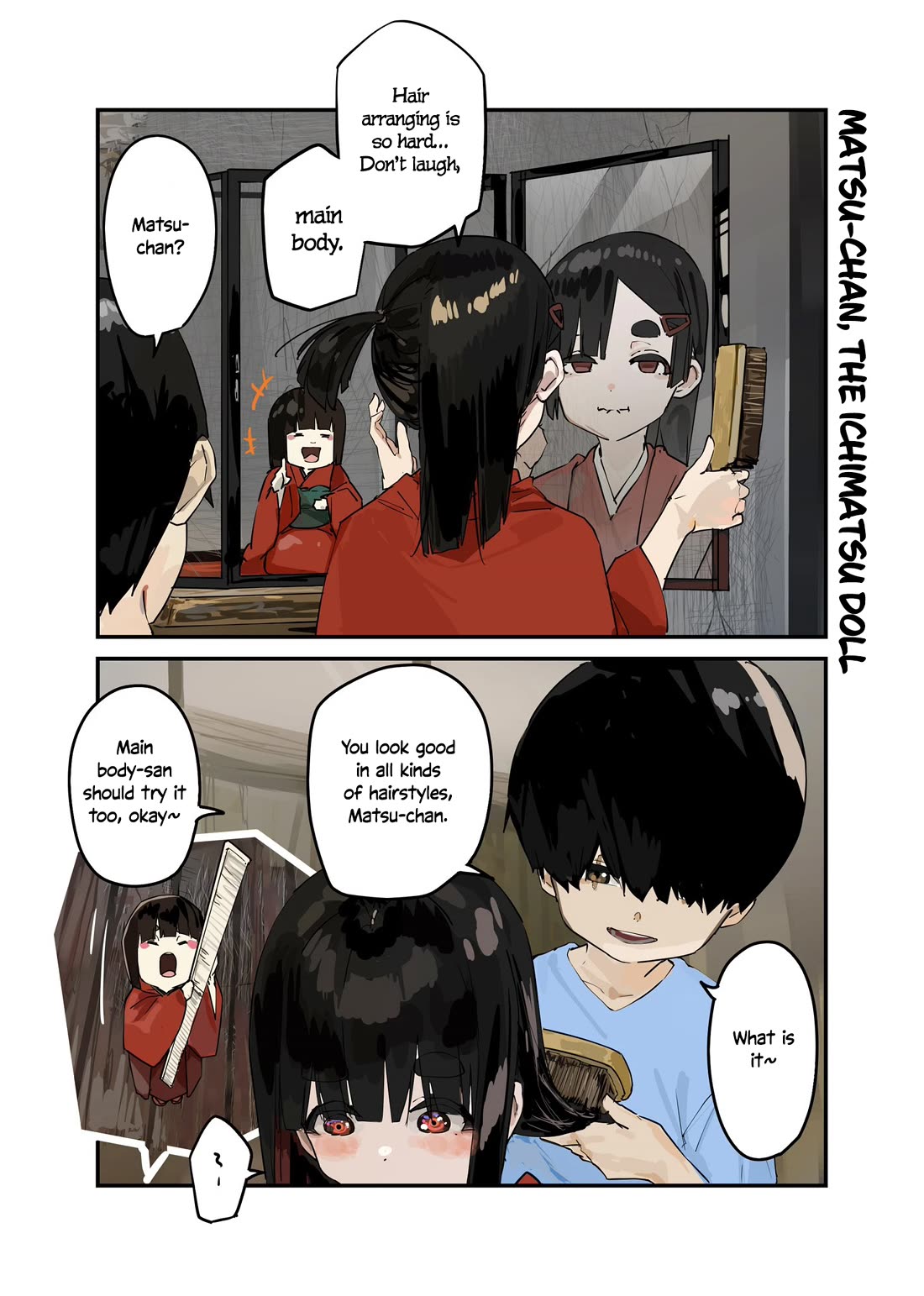Kaii-san and I Chapter 66 page 1 - Chapter 66: I Am a Doll... I Am a Doll