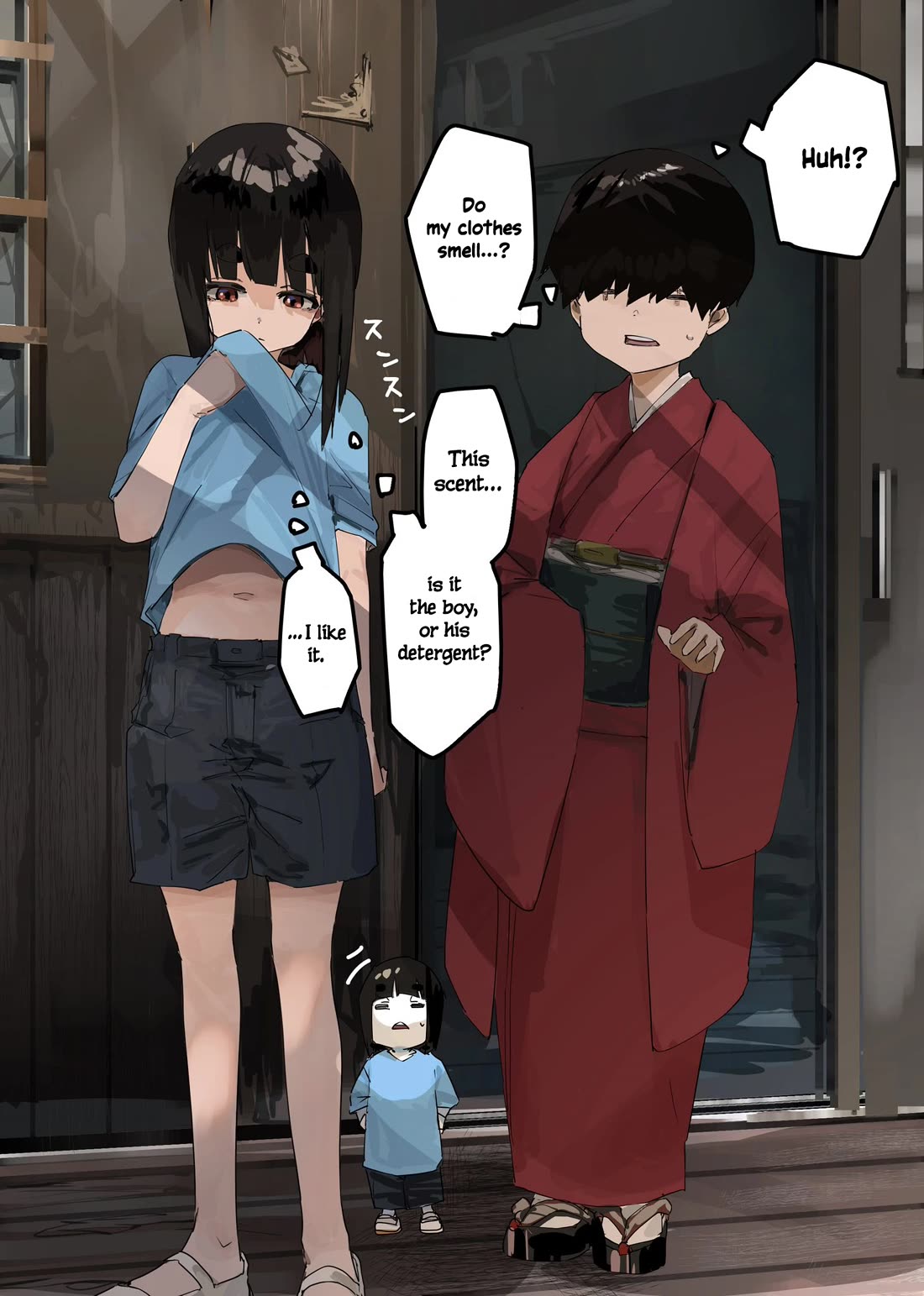 Kaii-san and I Chapter 73: Clothes Swap thumbnail