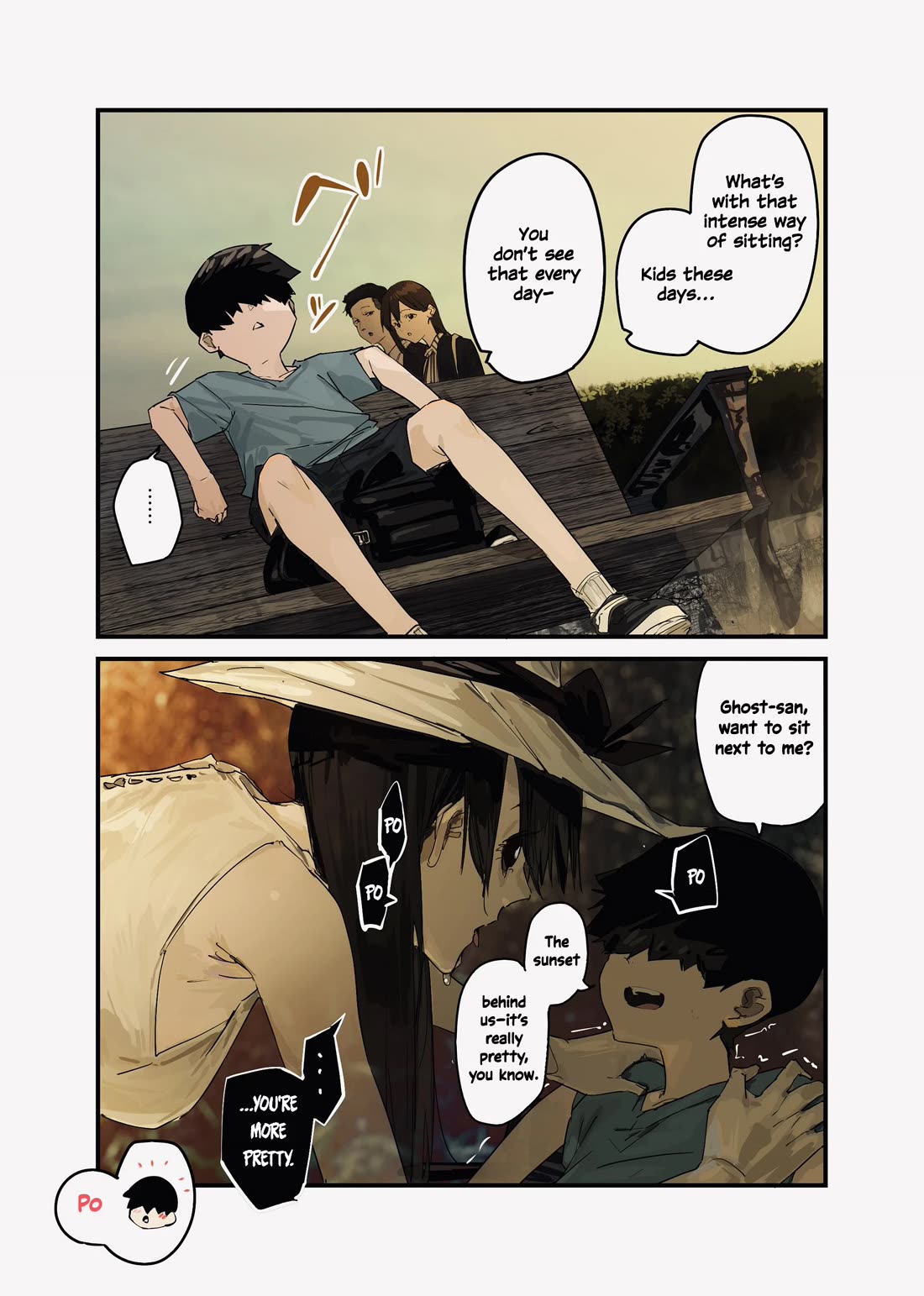 Kaii-san and I Chapter 74 page 1 - Chapter 74: Po
