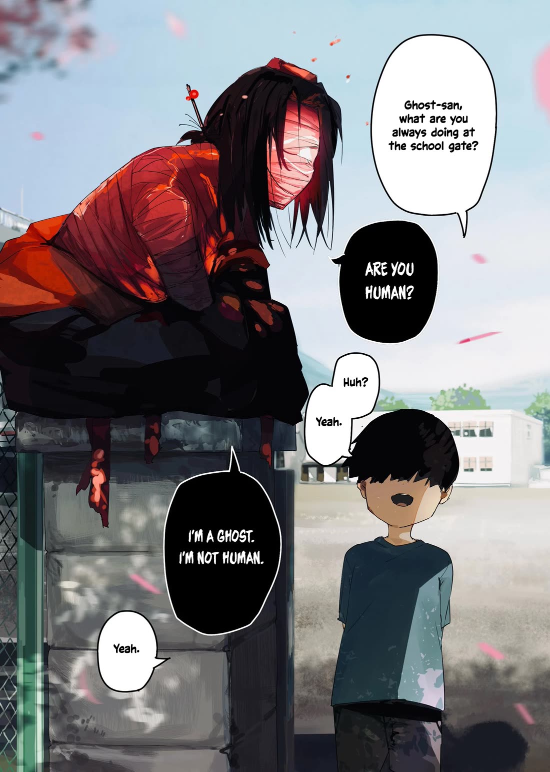 Kaii-san and I Chapter 75 page 1 - Chapter 75: The Lantern Has Always Watched