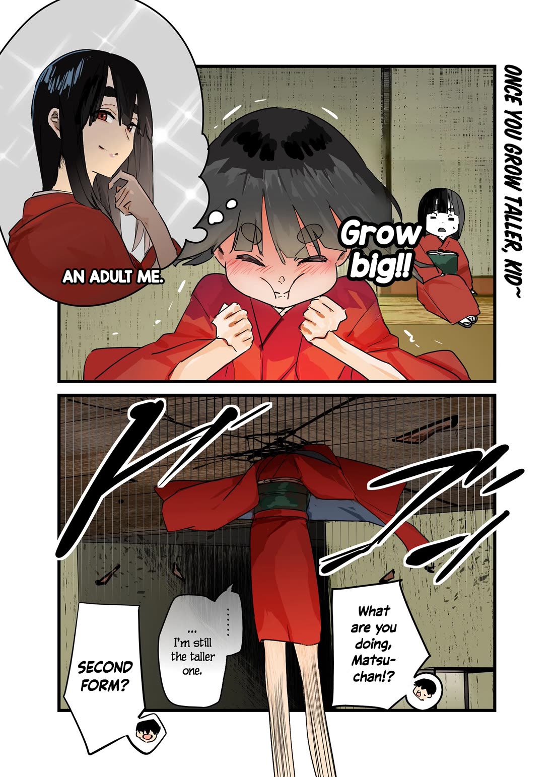 Kaii-san and I Chapter 76 page 1 - Chapter 76: Kids Grow Up Fast