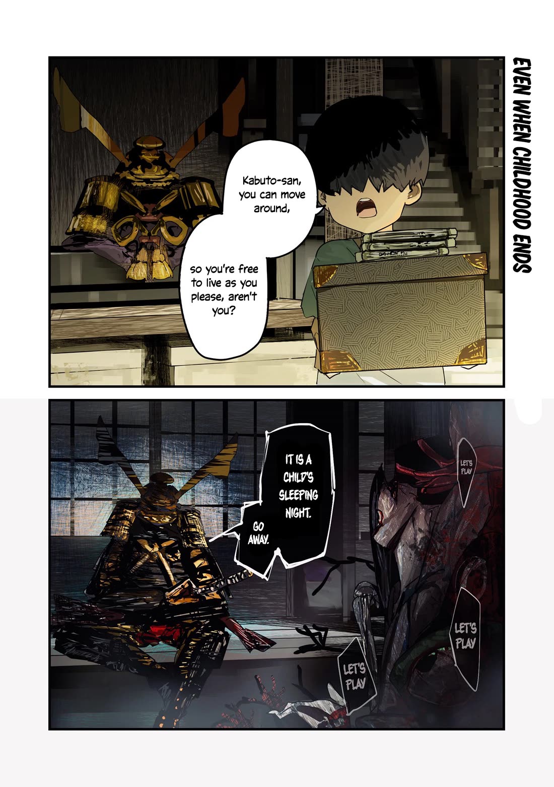 Kaii-san and I Chapter 77 page 1 - Chapter 77: Even When Childhood Ends