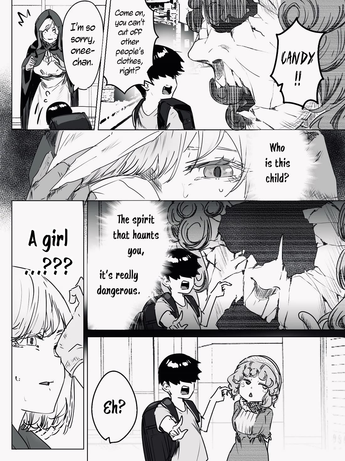 Kaii-san and I Chapter 8 page 2 - Chapter 8: Possessed Boy.