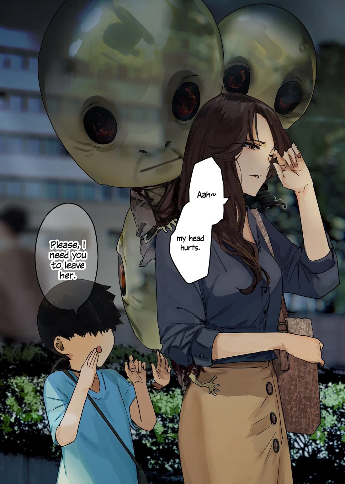 Kaii-san and I Chapter 85 page 1 - Chapter 85: Something That Can't Be Helped