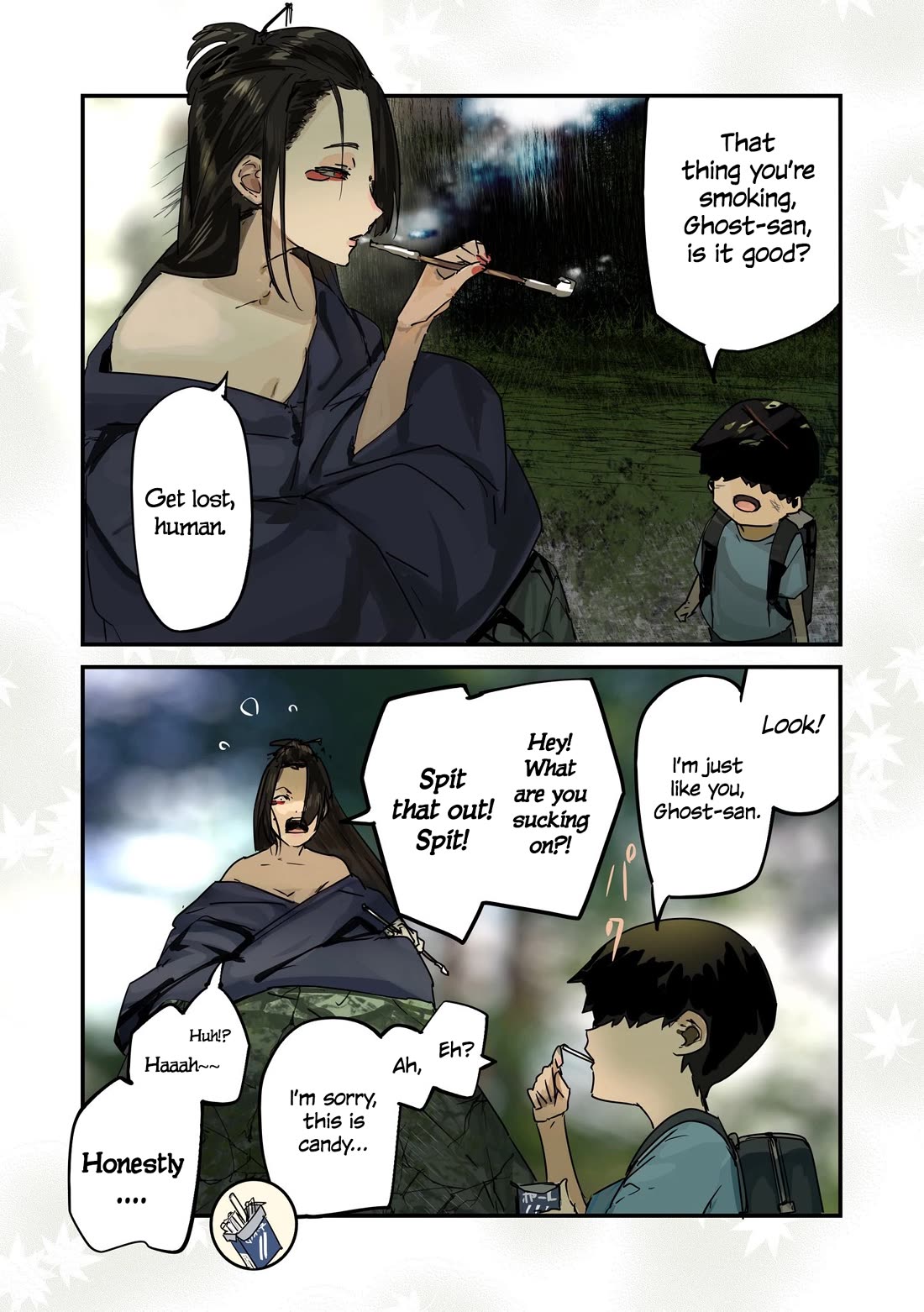Kaii-san and I Chapter 95 page 1 - Chapter 95: You Make Me Worry, Honestly.