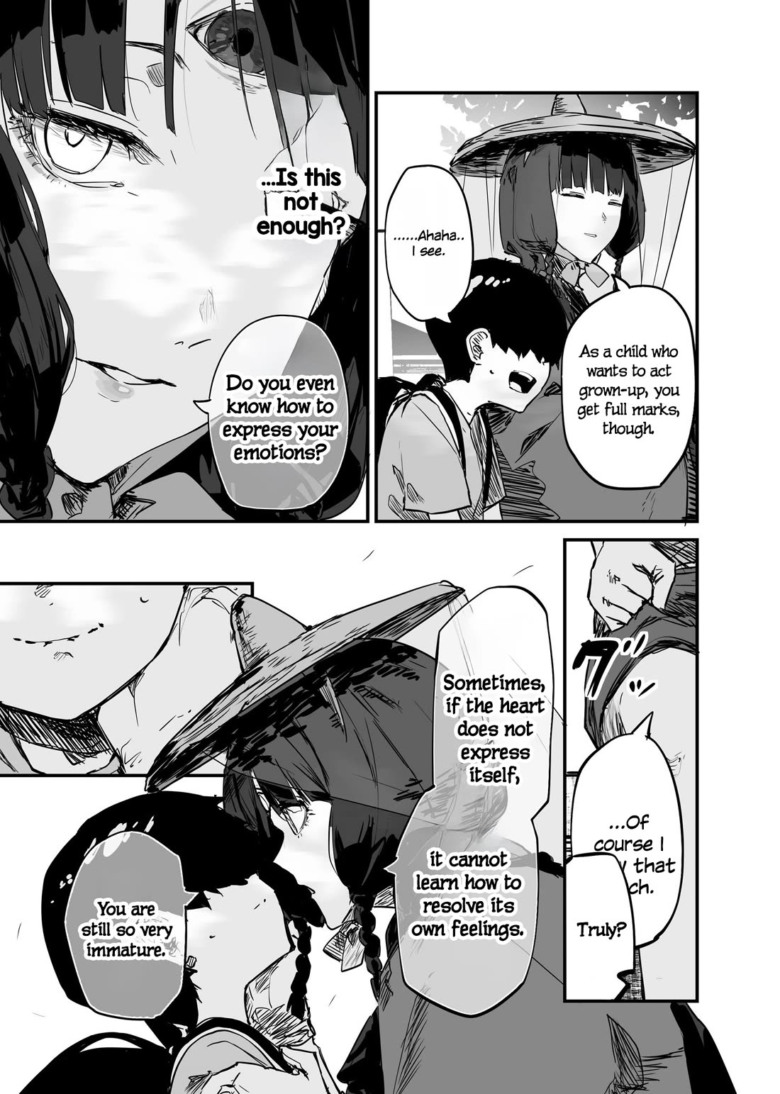 Kaii-san and I Chapter 99 page 3 - Chapter 99: An Adult Wouldn't Cry
