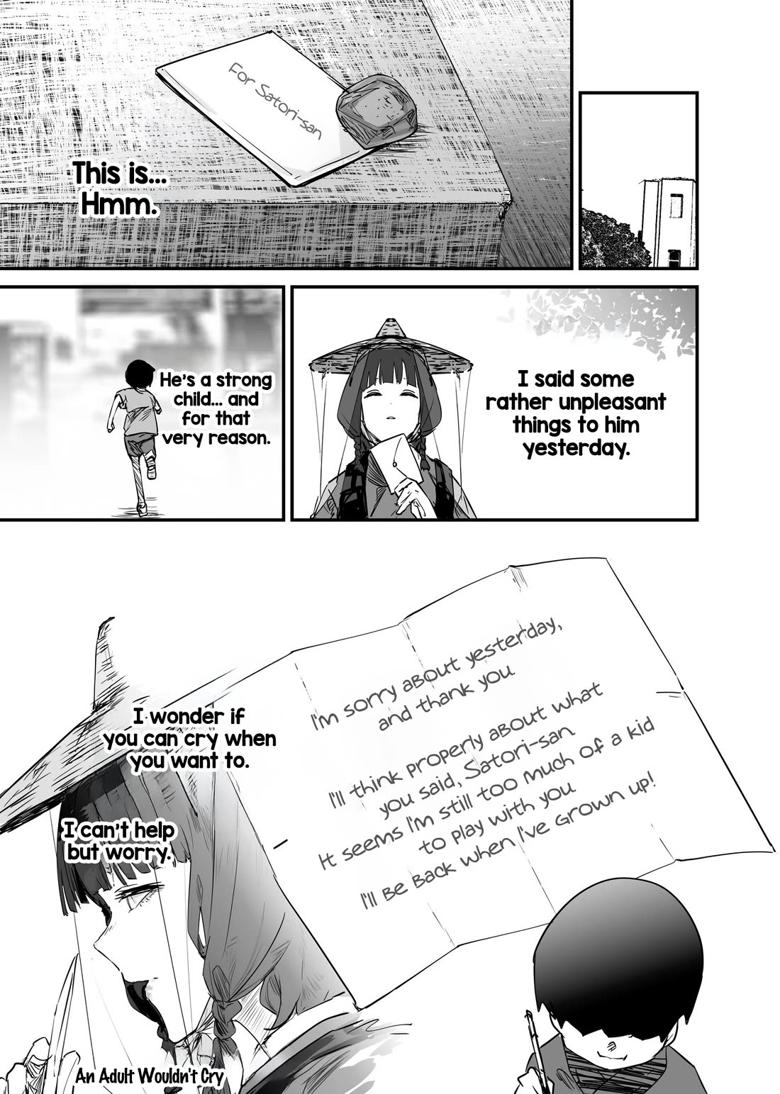 Kaii-san and I Chapter 99 page 5 - Chapter 99: An Adult Wouldn't Cry