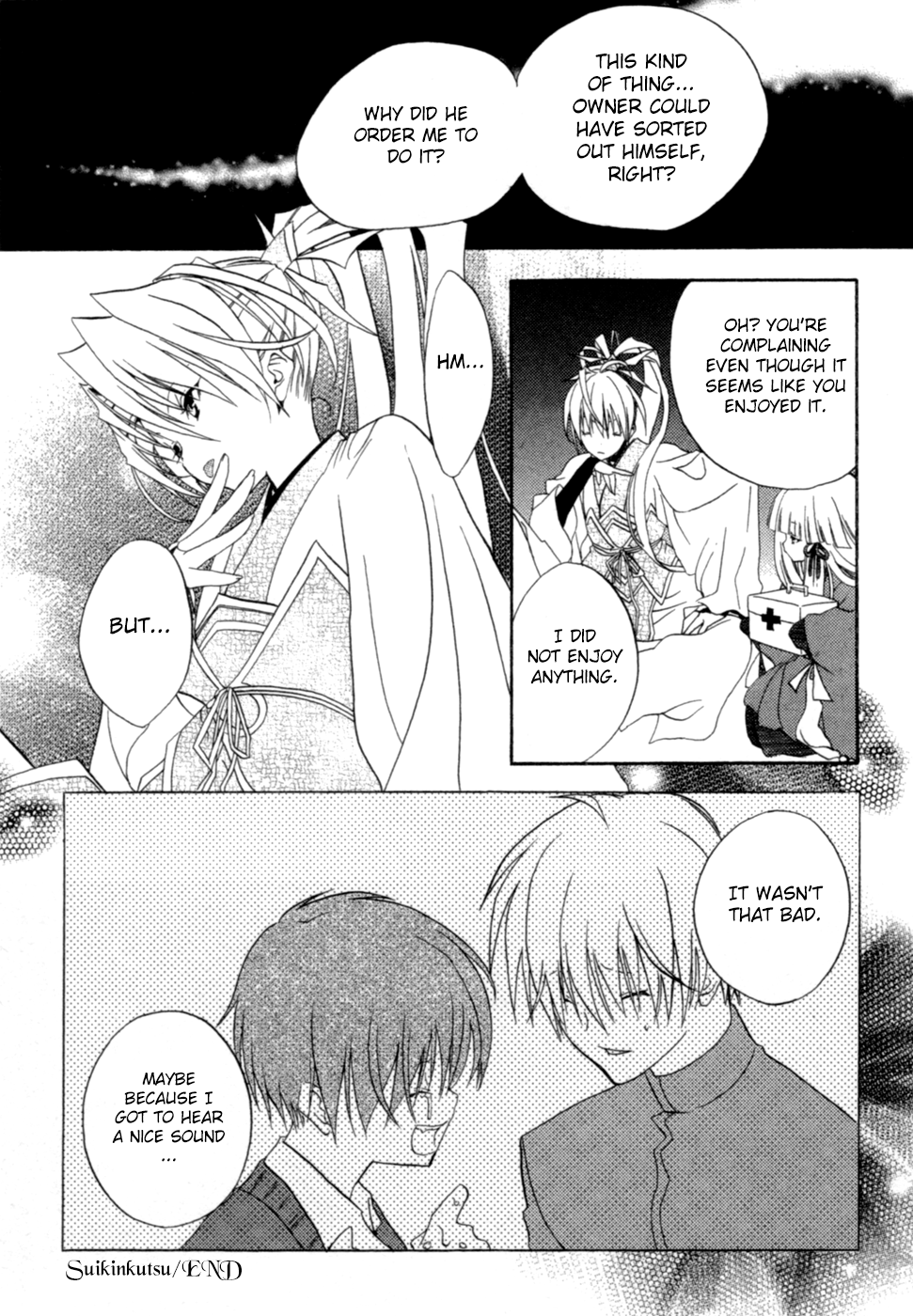 Kaijidou Mokuroku Chapter 2.2 page 34 - Chapter 2 v2 : Suikinkutsu - The Water Harp's Cave