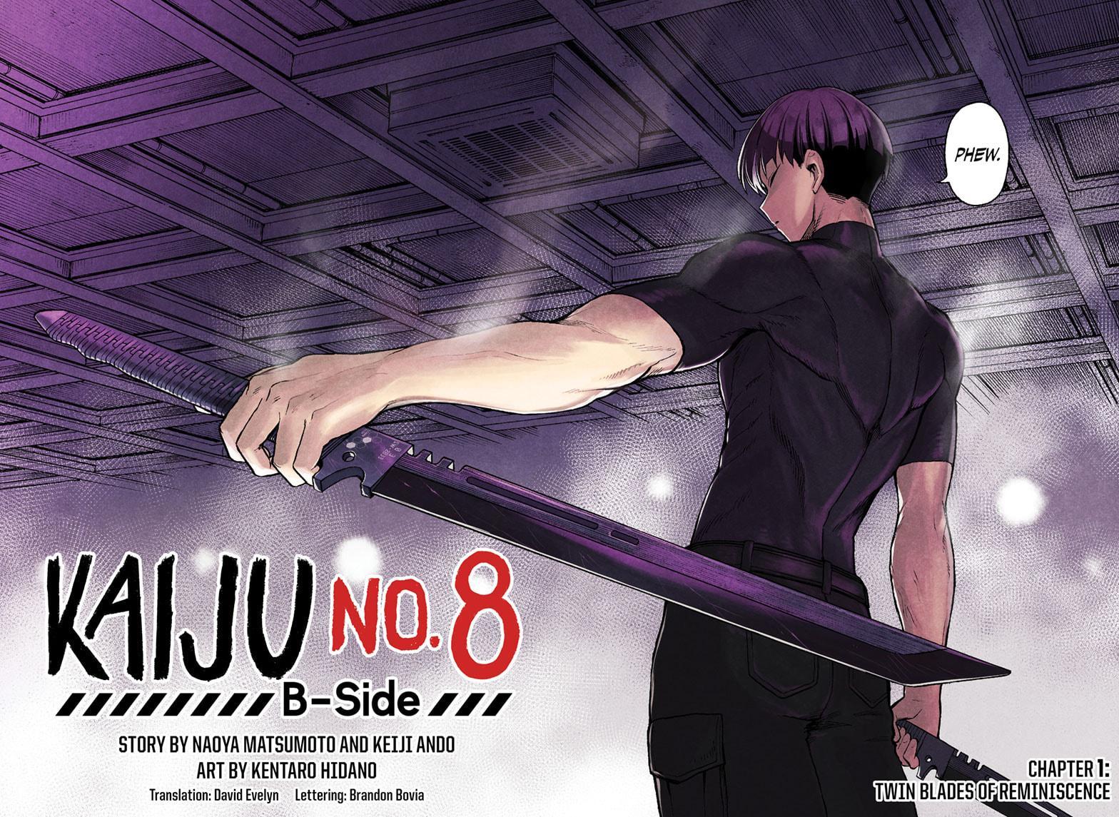 Kaiju No. 8: B-Side Chapter 1 page 4 - Chapter 1