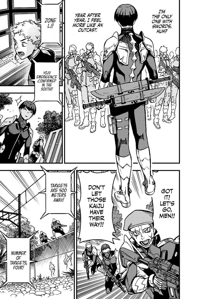 Kaiju No. 8: B-Side Chapter 2 page 8 - Chapter 2