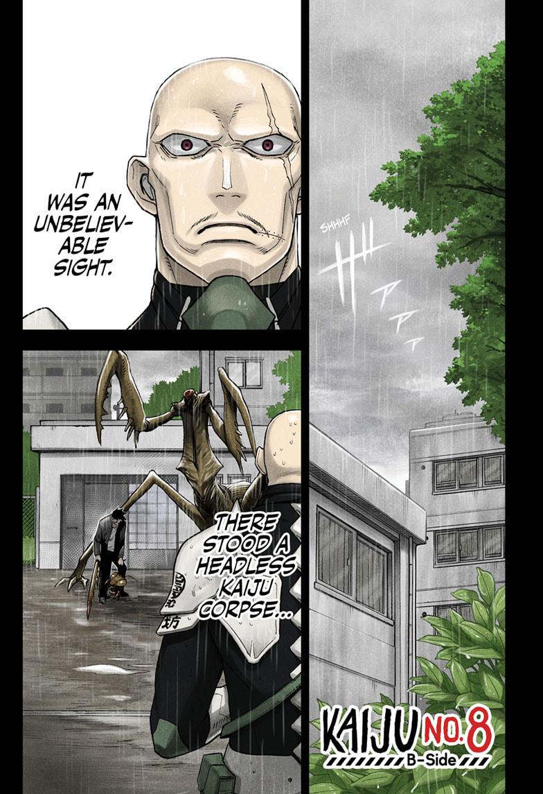 Kaiju No. 8: B-Side Chapter 9 page 1 - Chapter 9