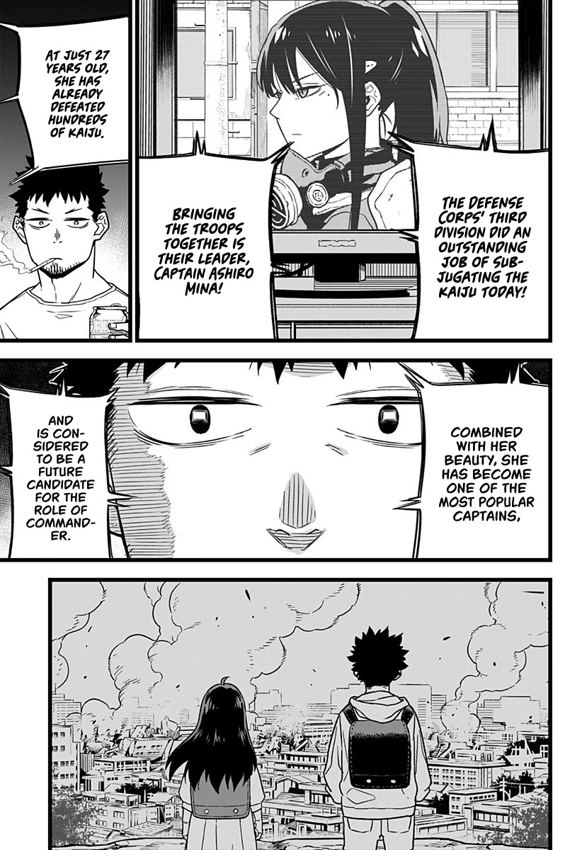 Kaiju No. 8 Chapter 1 page 12 - Chapter 1: The man who turned in a Kaijuu