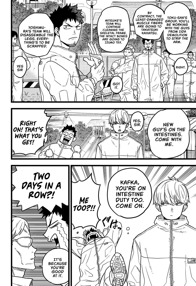 Kaiju No. 8 Chapter 1 page 19 - Chapter 1: The man who turned in a Kaijuu