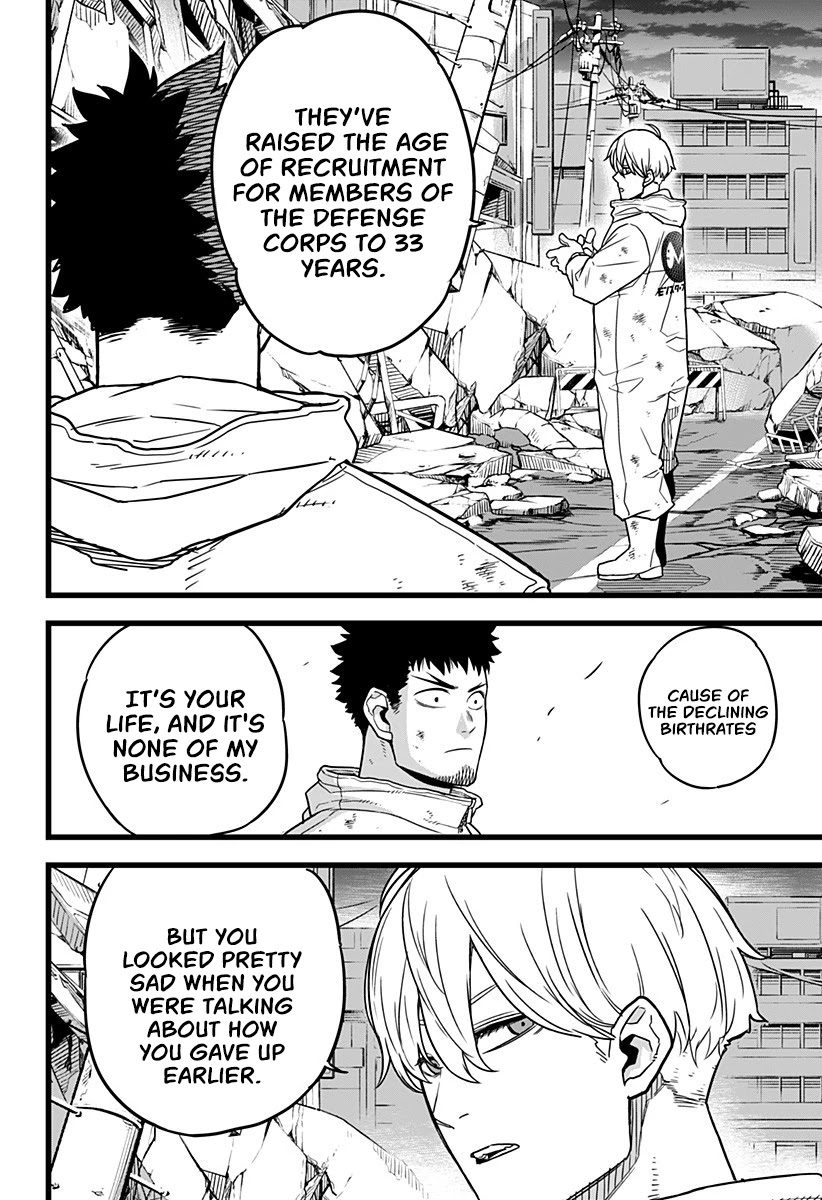 Kaiju No. 8 Chapter 1 page 25 - Chapter 1: The man who turned in a Kaijuu