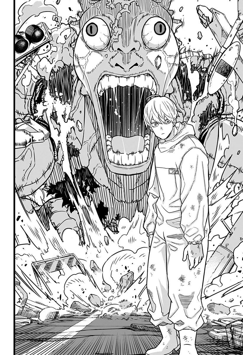 Kaiju No. 8 Chapter 1 page 27 - Chapter 1: The man who turned in a Kaijuu