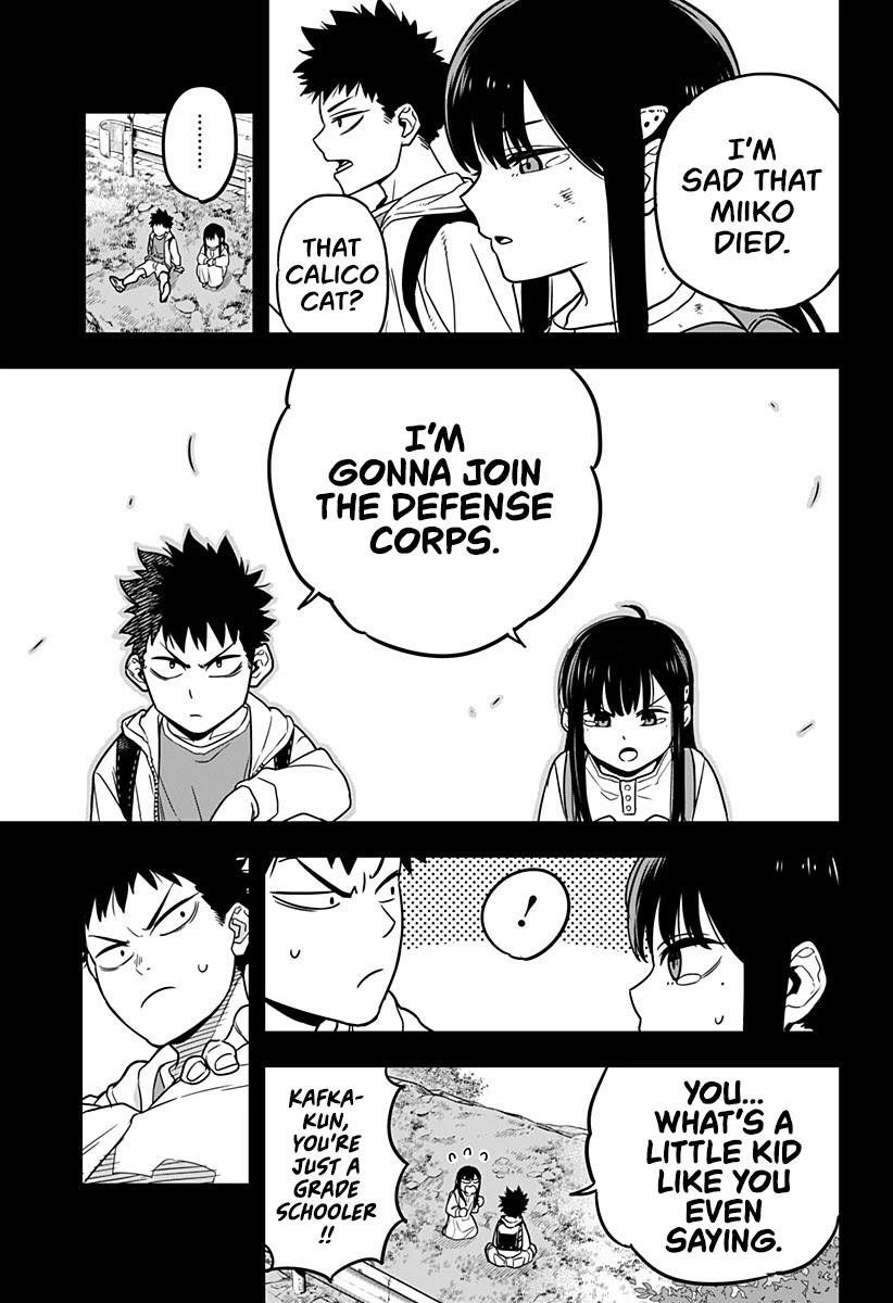 Kaiju No. 8 Chapter 1 page 34 - Chapter 1: The man who turned in a Kaijuu