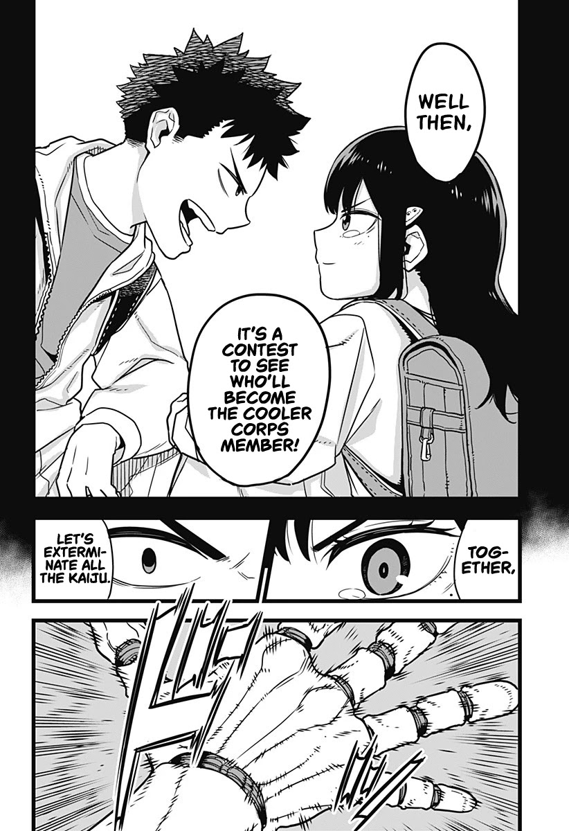 Kaiju No. 8 Chapter 1 page 35 - Chapter 1: The man who turned in a Kaijuu