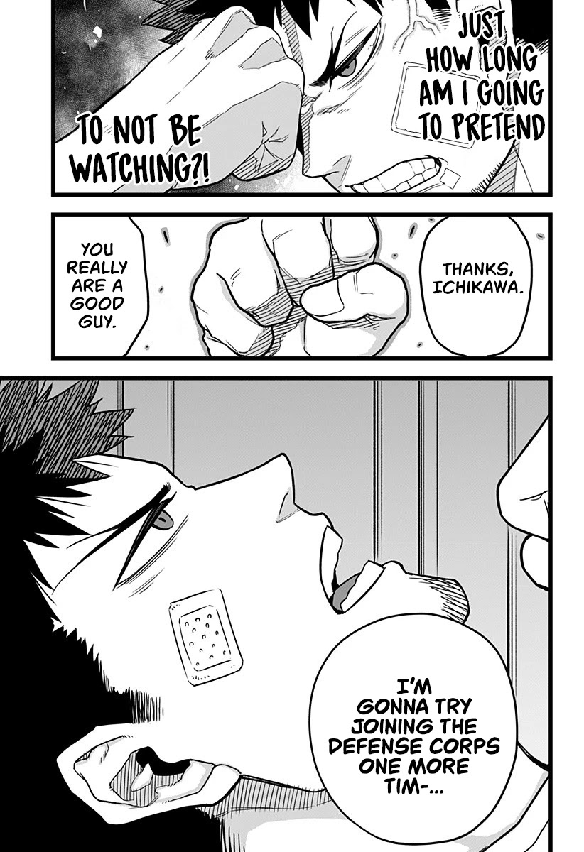 Kaiju No. 8 Chapter 1 page 47 - Chapter 1: The man who turned in a Kaijuu