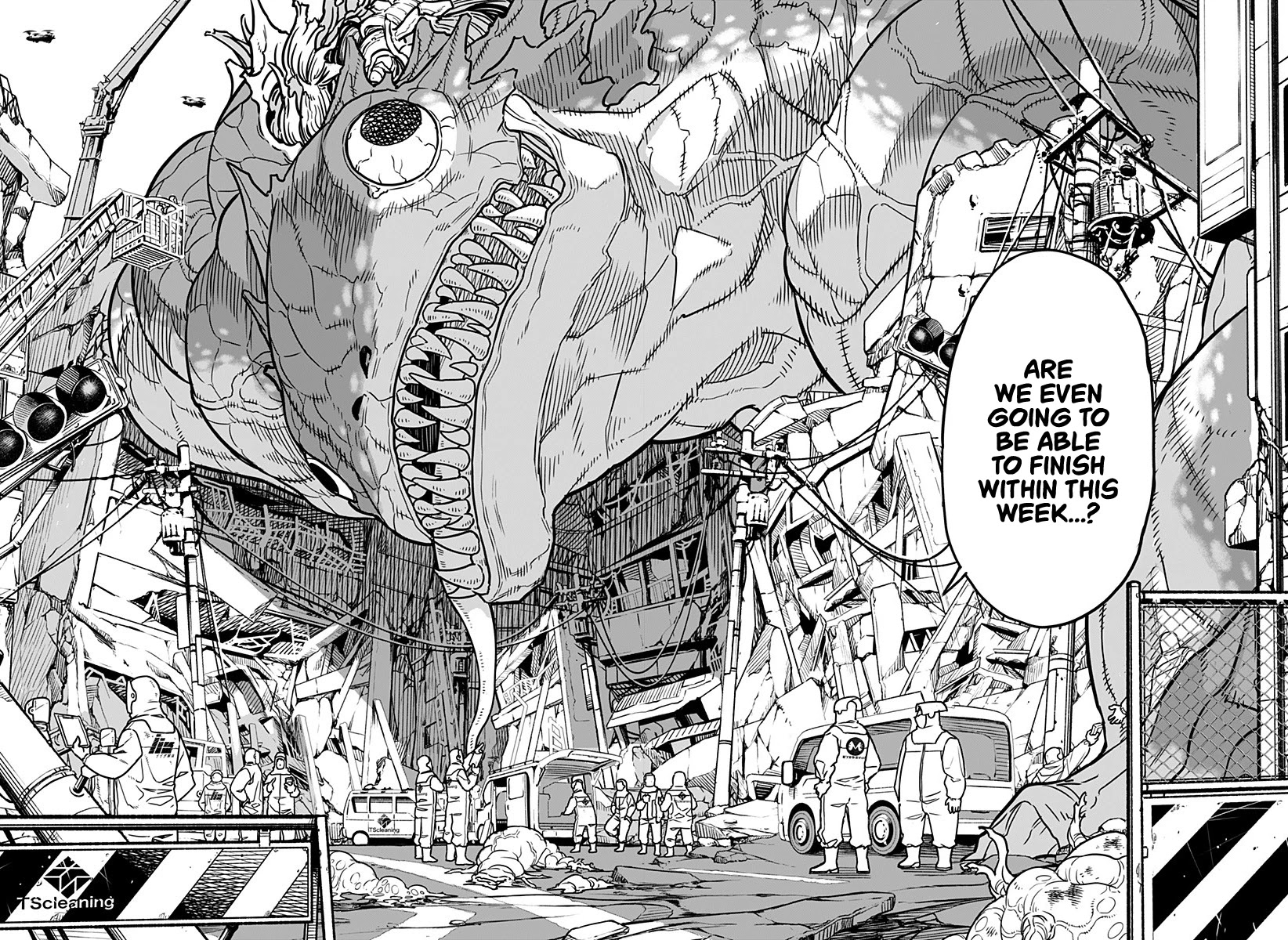 Kaiju No. 8 Chapter 1 page 8 - Chapter 1: The man who turned in a Kaijuu