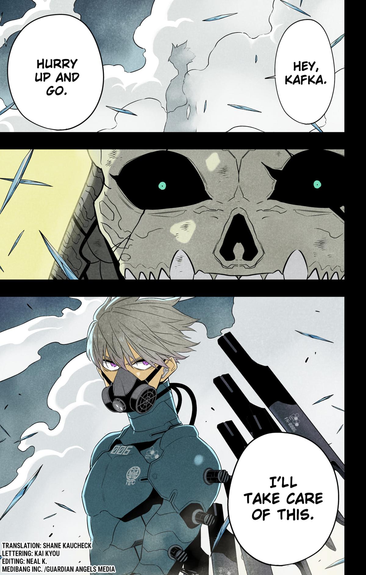 Kaiju No. 8 Chapter 100 page 1 - Chapter 100