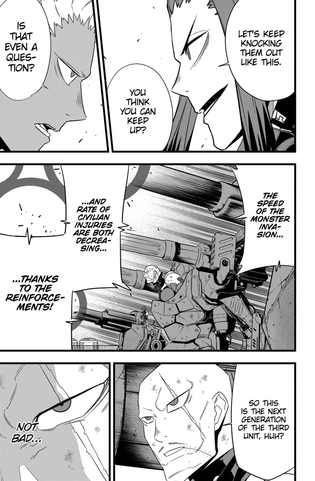 Kaiju No. 8 Chapter 102 page 21 - Chapter 102