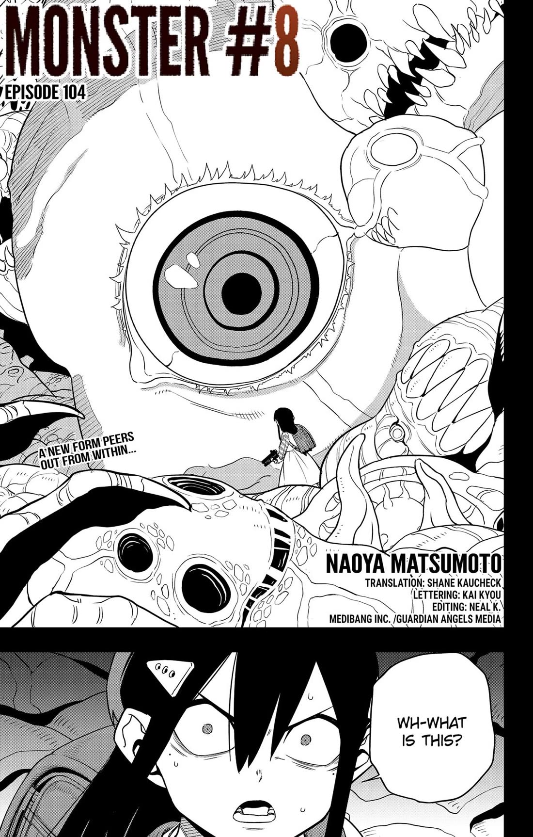 Kaiju No. 8 Chapter 104 page 1 - Chapter 104